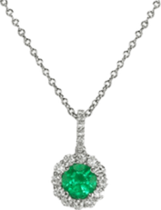 8.88ct Burmese emerald set in platinum with pave set diamonds
